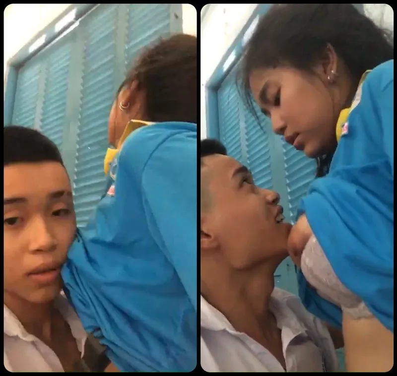 2 học sinh nữ địt trong lớp học